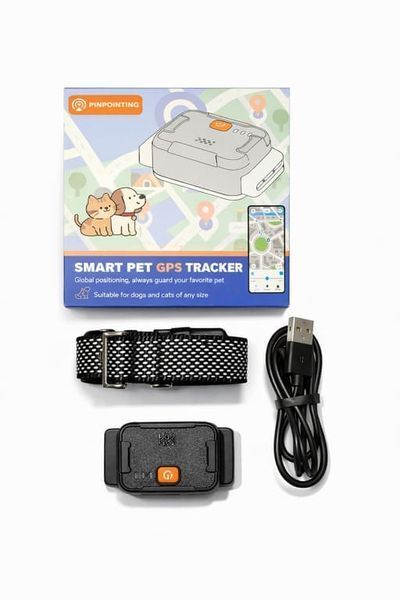 GPS трекер для собак и кошек Tize G761 4G LTE, GPS ошейник для животных с геозоной, датчиком движения, водонепроницаемый IPX7 TL761 фото