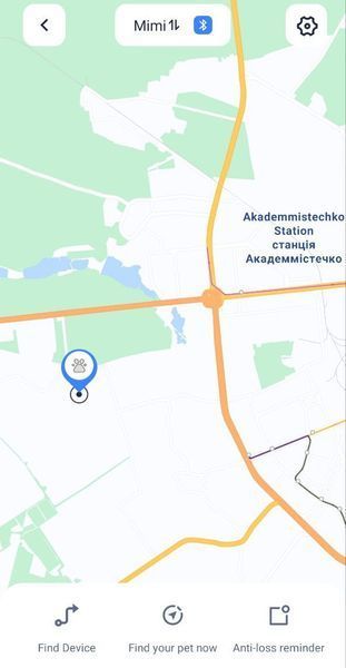 GPS трекер для кота и собак Tag Dogness, маленький тег для кошек без симкарты черный Tag-1 фото