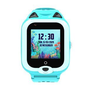 Дитячий смарт годинник-телефон GPS Wonlex KT22 з відеодзвінками Blue SBWKT22L фото