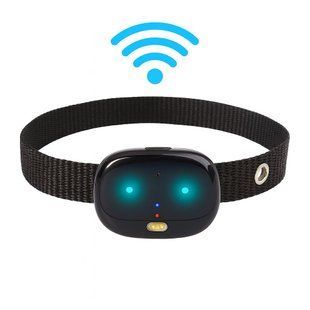 GPS трекер для собак и котів маленький Reachfar V43, 4G нашийник для кота з джипіес, сім картою і підсвіткою для тварин V43 фото