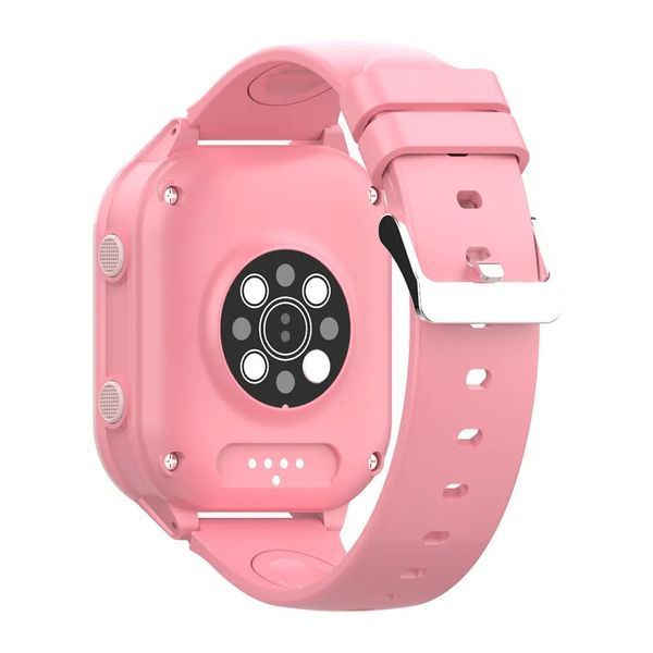 Смарт часы детские с GPS Wonlex KT19 ProMAX Pink, часы для детей с термометром, семь картой, прослушкой, видеозвонком KT19ProMAX фото