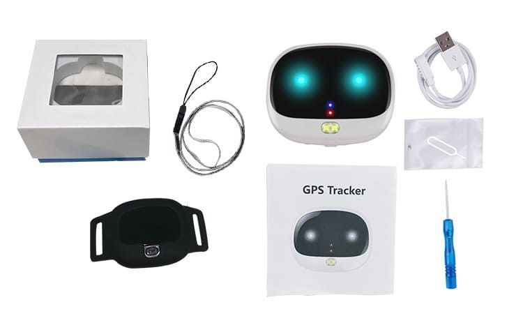 GPS трекером для кота і собак 4G Reachfar V43 4G mini, маячок для пошуку тварин V43w фото