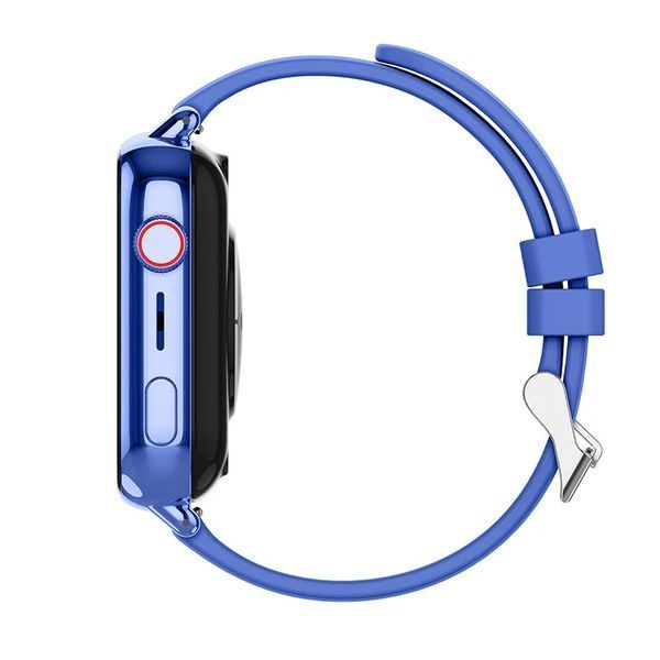 Детские умные смарт часы с видеозвонком GPS Wonlex KT34, водонепроницыемые часы для детей с виброзвонком, прослушиванием и GPS, голубой (KT34) KT34 фото