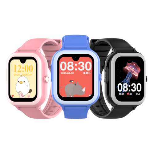 Детские смарт часы-телефон GPS Wonlex KT31 Pink с сим картой и видеозвонком KT31 фото