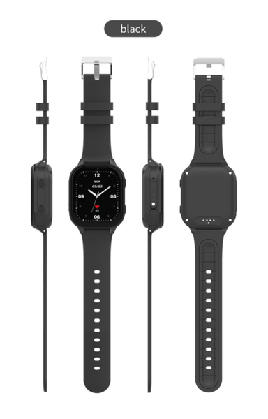 Детские смарт часы-телефон GPS Wonlex KT19 Pro Black с прослушкой видеозвонком и видеомониторингом KT19Pro фото