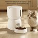 copy_Автоматическая кормушка для котов и собак Petwant F14W 3 л, смарт кормушка с WIFI, таймером и дозатором, Белая PET-F14W фото 2