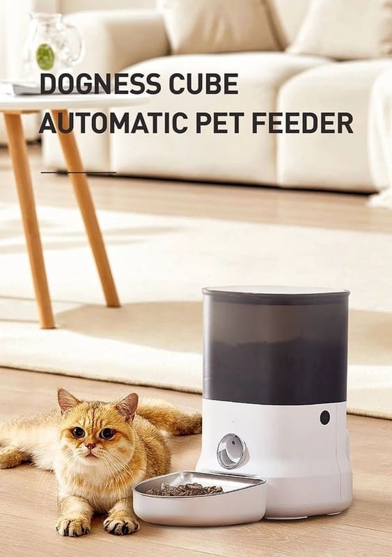 Автоматична смарт годівниця для кота і собаки Dogness Cube